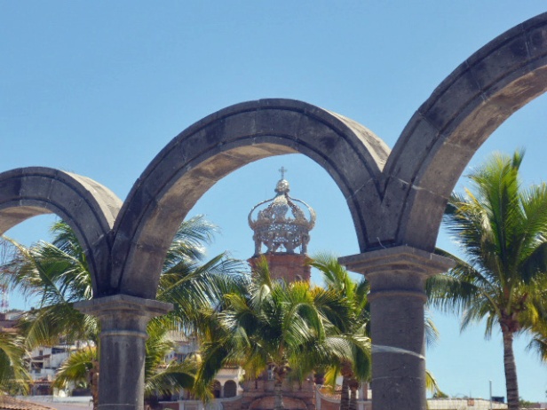 the arches in Puerto Vallarta, Mexico